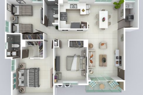 Plano - distribucion