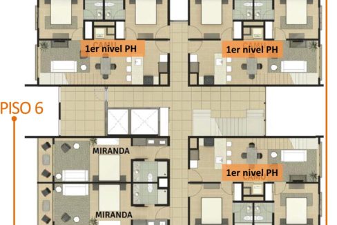 Plano - PH, 1er nivel