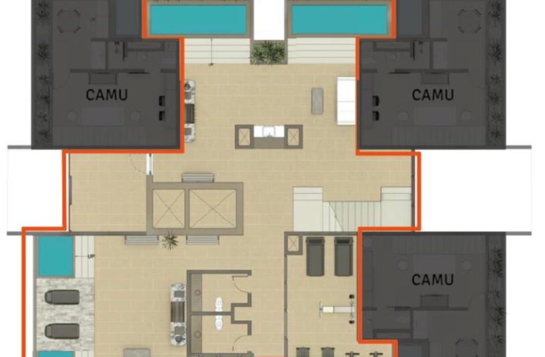 Plano - area social 7ma