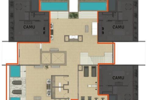 Plano - area social 7ma