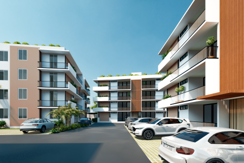 Calle interior proyecto