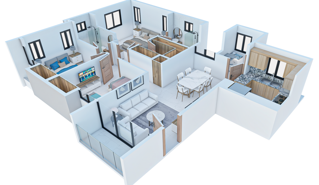 PLANTA  HUMANIZADA 3D