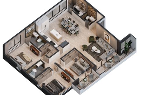 Planta Apto Grande TIPO