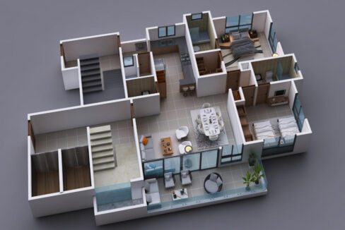 Plano - 2 habitacion